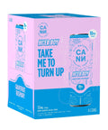 Hi'er Boy Grapefruit Rosemary Social Tonic 10mg THC Beverage: Tonic Cann 4-Pack