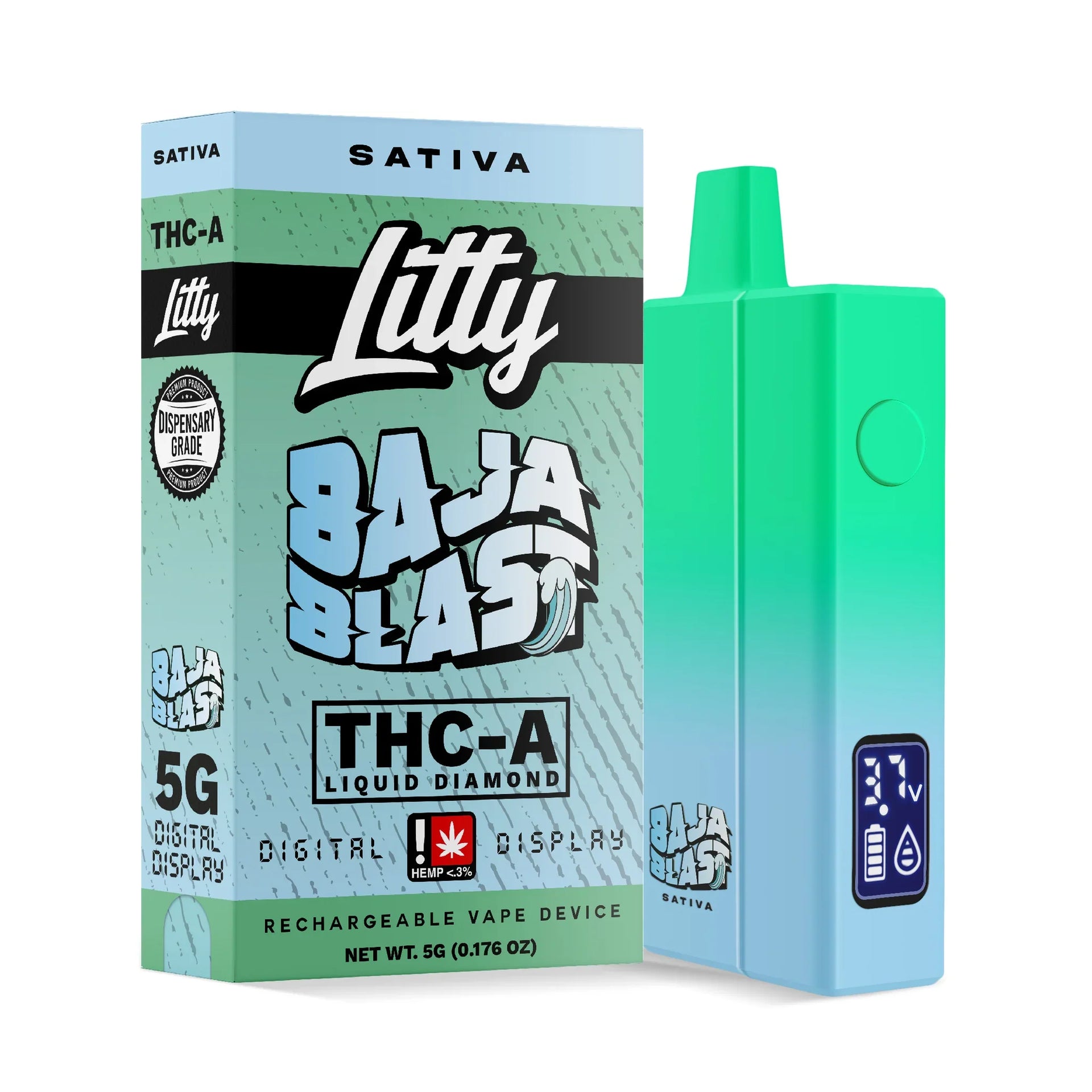 LITTY - THCA- 5G Disposables (6 Flavors) LITTY - THCA- 5G Disposables (6 Flavors)