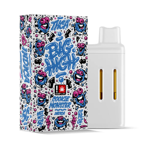 BIG HIGH - THCA- 5G Disposable (5 Flavors) THCA: Disposables Little High Cookie Monster (Indica)