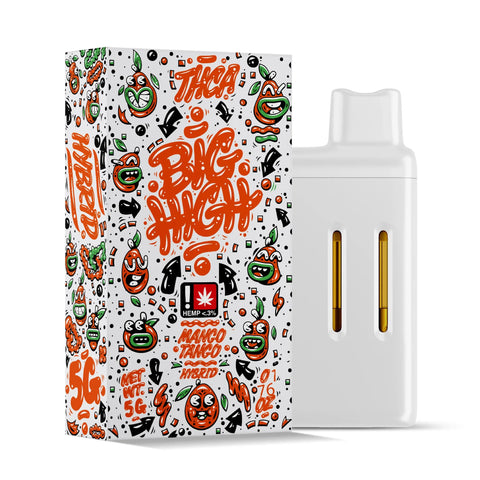 BIG HIGH - THCA- 5G Disposable (5 Flavors) THCA: Disposables Little High Mango Tango (Hybird)