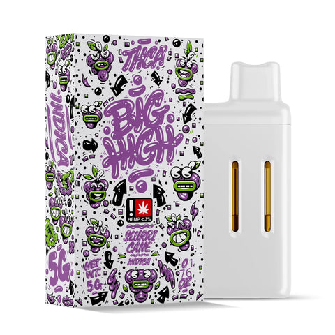 BIG HIGH - THCA- 5G Disposable (5 Flavors) THCA: Disposables Little High Slurricane (Indica)
